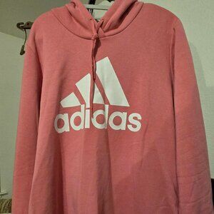 Adidas Pink Hoodie Womens 2x